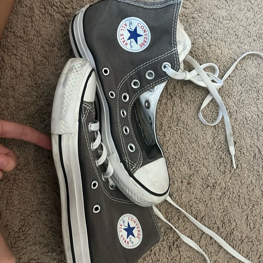 Grey Converse